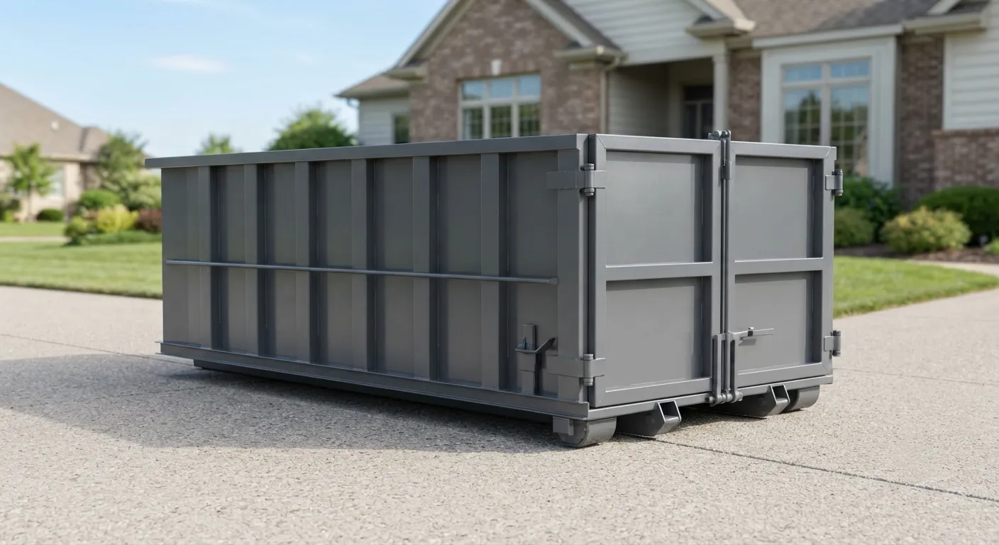 10 yard dumpster rental from our Bolingbrook fleet